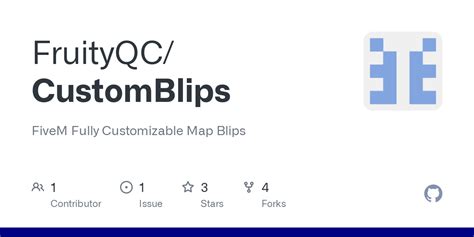 fivem blips|FruityQC/CustomBlips: FiveM Fully Customizable Map Blips .